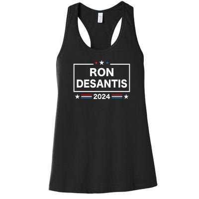 Ron DeSantis 2024 Women's Racerback Tank