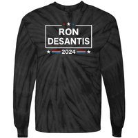 Ron DeSantis 2024 Tie-Dye Long Sleeve Shirt