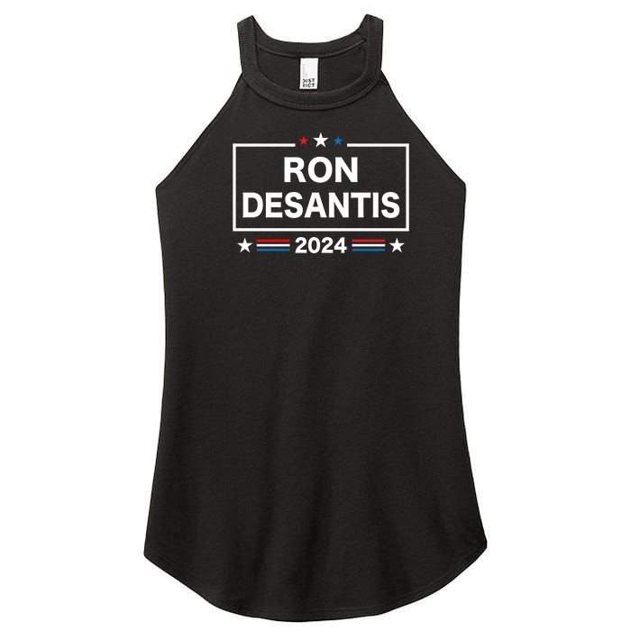 Ron DeSantis 2024 Women's Perfect Tri Rocker Tank