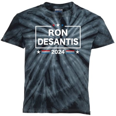 Ron DeSantis 2024 Kids Tie-Dye T-Shirt