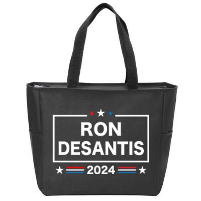 Ron DeSantis 2024 Zip Tote Bag