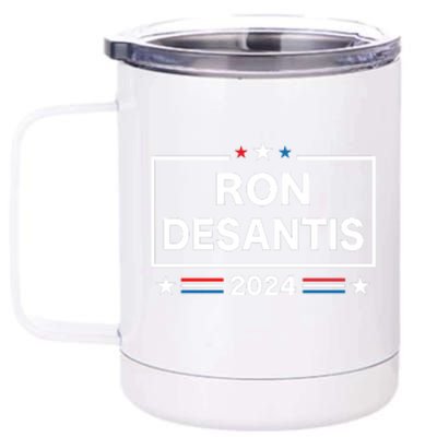 Ron DeSantis 2024 12 oz Stainless Steel Tumbler Cup