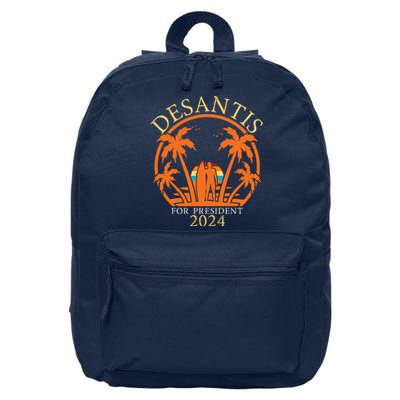 Ron Desantis 2024 8 16 in Basic Backpack