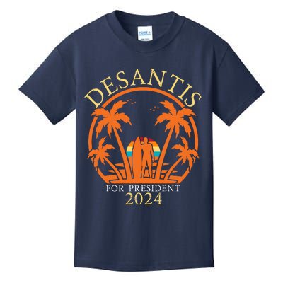 Ron Desantis 2024 8 Kids T-Shirt