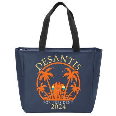 Ron Desantis 2024 8 Zip Tote Bag