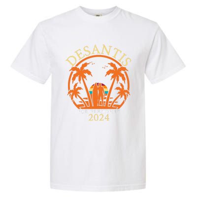 Ron Desantis 2024 8 Garment-Dyed Heavyweight T-Shirt