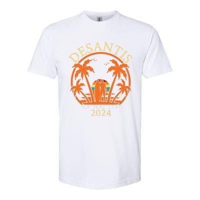 Ron Desantis 2024 8 Softstyle CVC T-Shirt