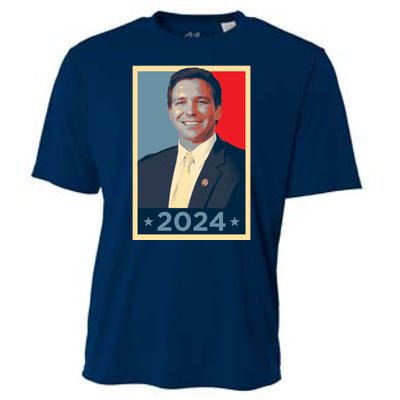 Ron DeSantis 2024 Election Vote DeSantis Hope Cooling Performance Crew T-Shirt