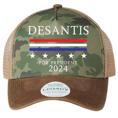 Ron Desantis 2024 Legacy Tie Dye Trucker Hat