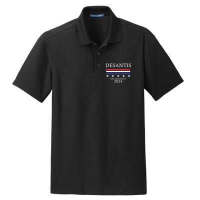 Ron Desantis 2024 Dry Zone Grid Polo