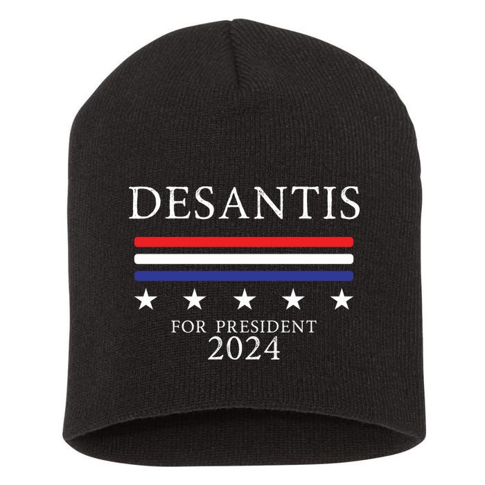 Ron Desantis 2024 Short Acrylic Beanie