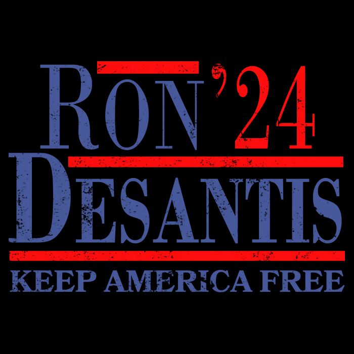 Ron DeSantis 2024 Keep America Free 16 in Basic Backpack