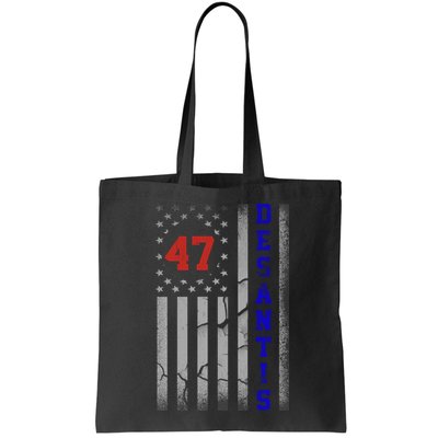 Ron Desantis 2024 American Flag Vintage Faded Distressed Bag