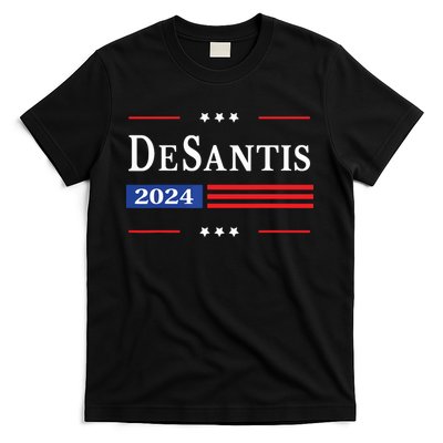 Ron Desantis 2024 For President American Flag Vintage Pro T-Shirt