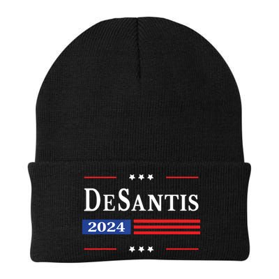 Ron Desantis 2024 For President American Flag Vintage Pro Beanie