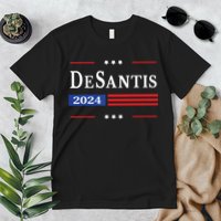 Ron Desantis 2024 For President American Flag Vintage Pro Premium T-Shirt