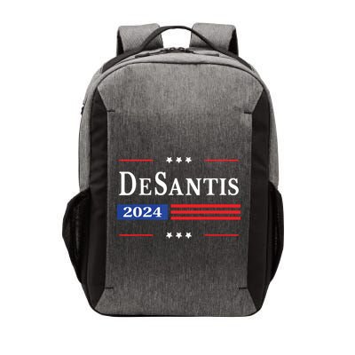 Ron Desantis 2024 For President American Flag Vintage Pro Vector Backpack