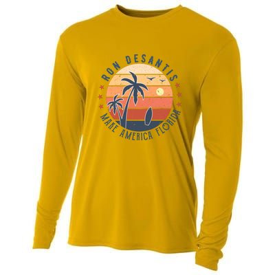 Ron DeSantis 2024 Presidential Election Republican Florida Cooling Performance Long Sleeve Crew