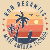 Ron DeSantis 2024 Presidential Election Republican Florida Drawstring Bag