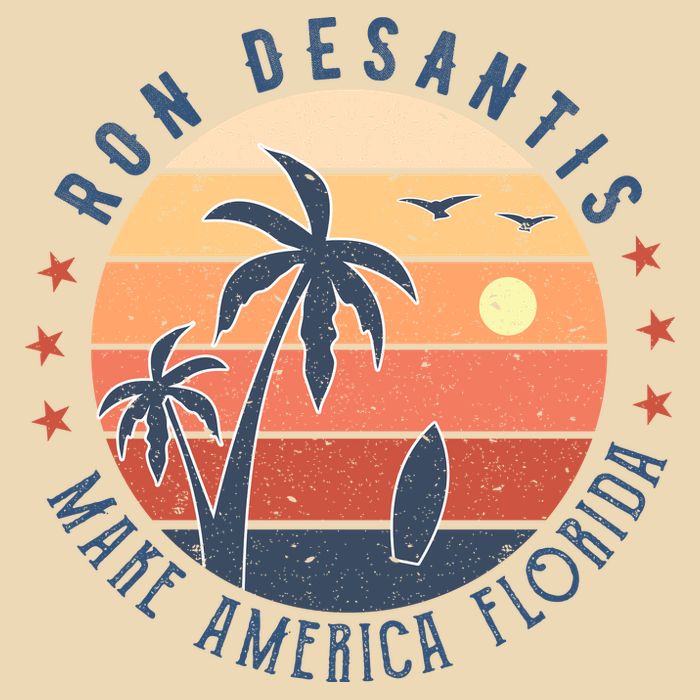 Ron DeSantis 2024 Presidential Election Republican Florida Drawstring Bag