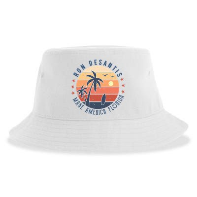 Ron DeSantis 2024 Presidential Election Republican Florida Sustainable Bucket Hat