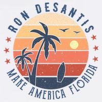Ron DeSantis 2024 Presidential Election Republican Florida Flatbill Hat