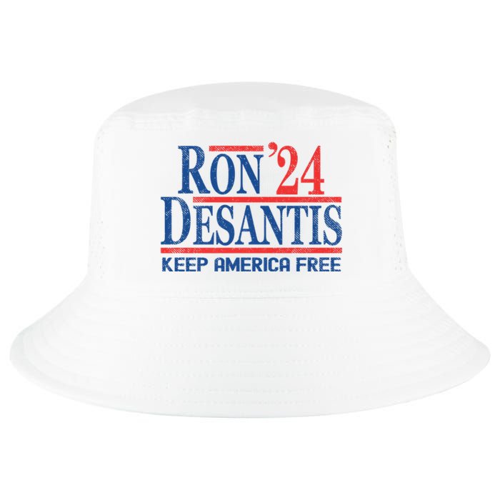 Ron DeSantis 2024 Keep America Free Cool Comfort Performance Bucket Hat