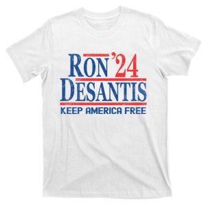 Ron DeSantis 2024 Keep America Free T-Shirt