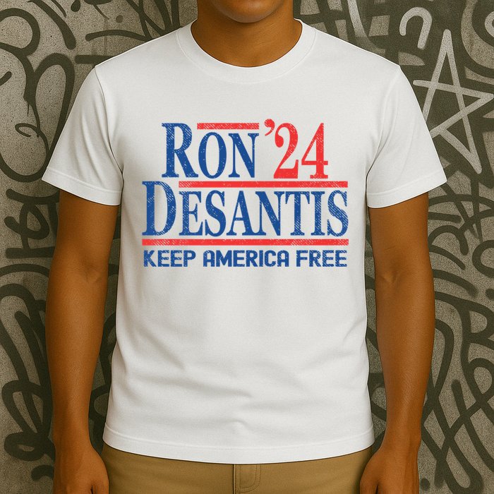 Ron DeSantis 2024 Keep America Free T-Shirt
