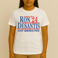 Ron DeSantis 2024 Keep America Free T-Shirt