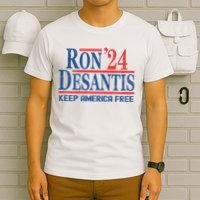 Ron DeSantis 2024 Keep America Free T-Shirt