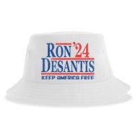 Ron DeSantis 2024 Keep America Free Sustainable Bucket Hat