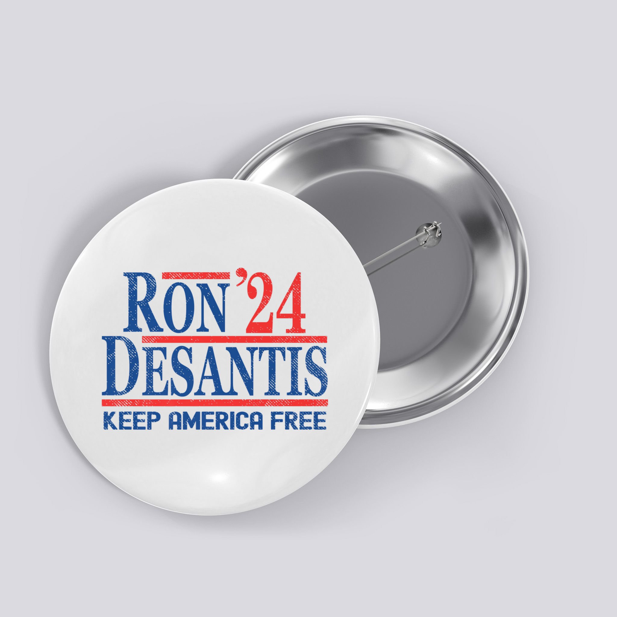 Ron DeSantis 2024 Keep America Free Button