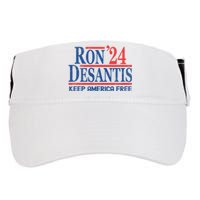 Ron DeSantis 2024 Keep America Free Adult Drive Performance Visor