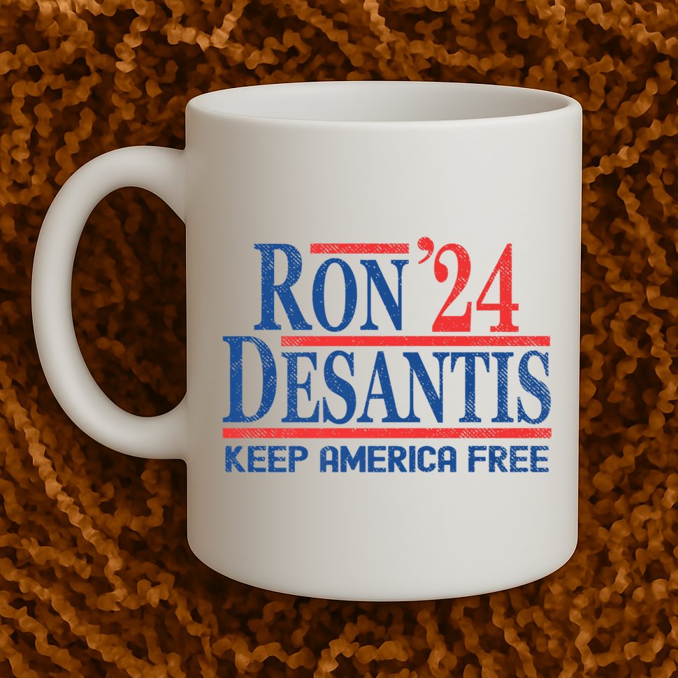 Ron DeSantis 2024 Keep America Free Mug