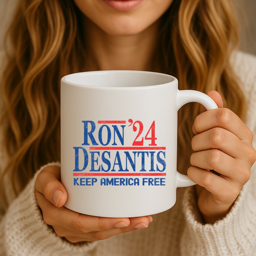 Ron DeSantis 2024 Keep America Free Mug