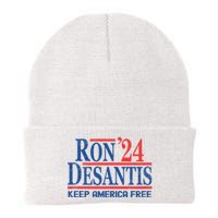 Ron DeSantis 2024 Keep America Free Knit Cap Winter Beanie