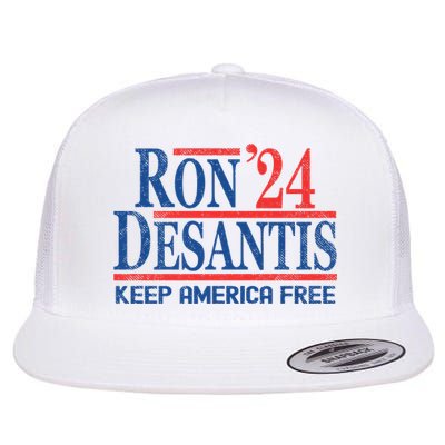 Ron DeSantis 2024 Keep America Free Flatbill Hat