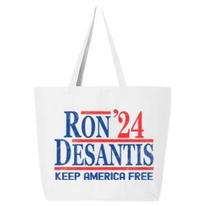 Ron DeSantis 2024 Keep America Free 25L Jumbo Tote