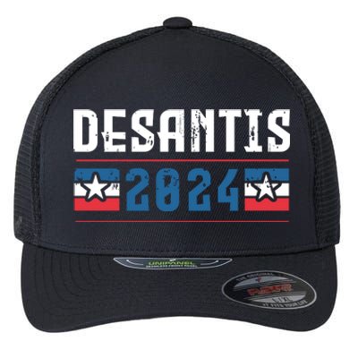 Ron Desantis 2024 For President Flexfit Unipanel Trucker Cap