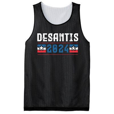 Ron Desantis 2024 For President Mesh Reversible Basketball Jersey Tank