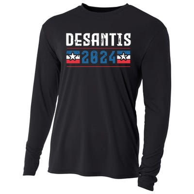 Ron Desantis 2024 For President Cooling Performance Long Sleeve Crew