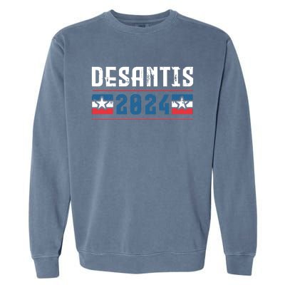 Ron Desantis 2024 For President Garment-Dyed Sweatshirt