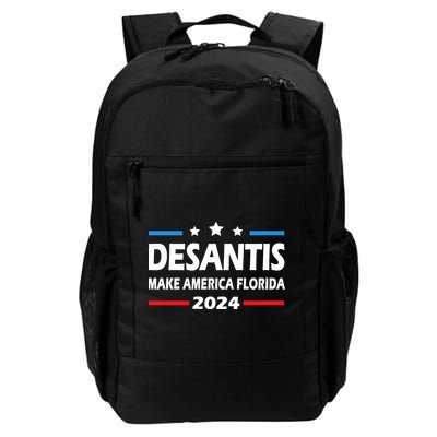 Ron DeSantis 2024 Make America Florida US Flag 2024 Election Desantis Florida Backpack