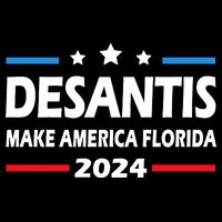 Ron DeSantis 2024 Make America Florida US Flag 2024 Election Desantis Florida Baby Bodysuit