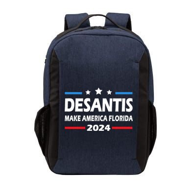 Ron DeSantis 2024 Make America Florida US Flag 2024 Election Desantis Florida Vector Backpack