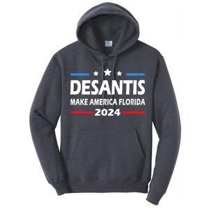 Ron DeSantis 2024 Make America Florida US Flag 2024 Election Desantis Florida Tall Hoodie