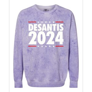 Ron Desantis 2024 Colorblast Crewneck Sweatshirt