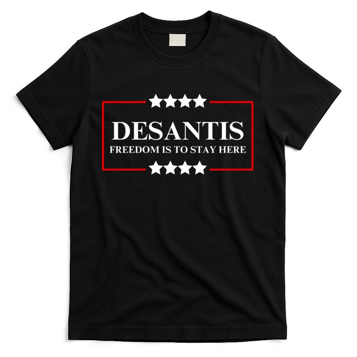 Ron DeSantis 2028 Presidential Election 2028 Freedom T-Shirt