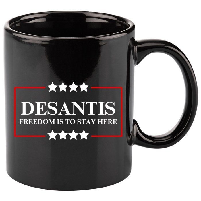 Ron DeSantis 2028 Presidential Election 2028 Freedom 11oz C Handle Ceramic Mug
